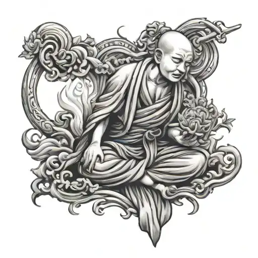 Buddist Monk Fire Suicide