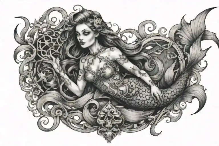 Skelton Mermaid