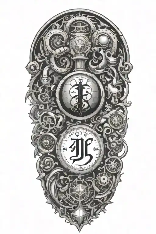 Make Me An Biochemistry Tattoo With Lfc Detailing Surrounded