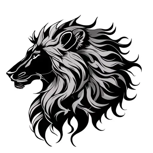 Leo And Virgo Zodiac Sign Intertwined