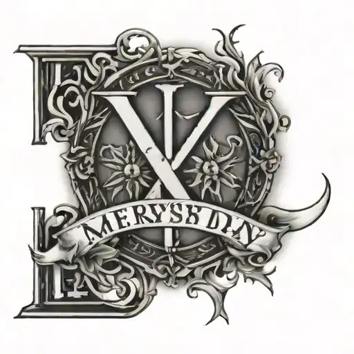 Emersyn Name Death Day July 31 2009 In Roman Numeral