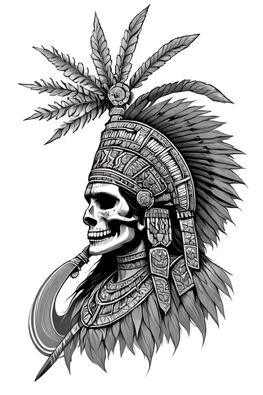 Life And Death Aztec Warrior