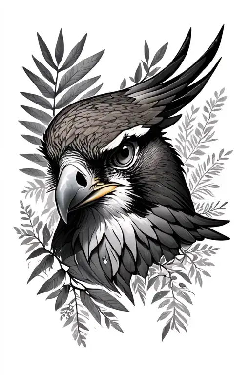 Forest And Falcon Head