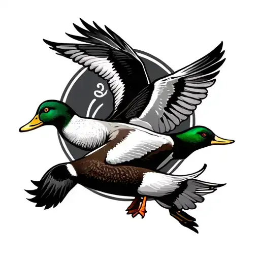 Gambling And Ducks Flying