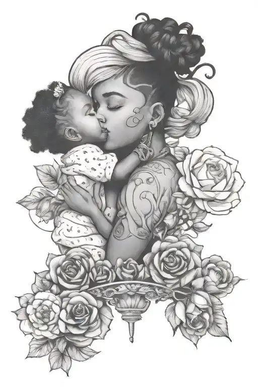 Daddy Daughter Anaiya