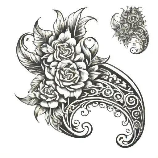 Melania Elden Ring Tattoo Design