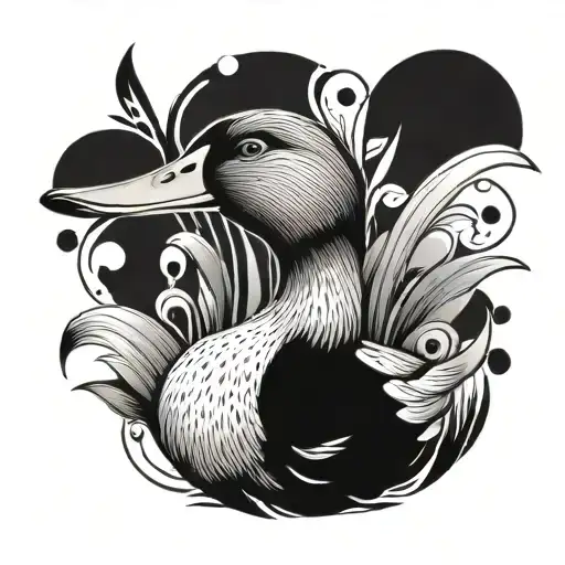 Duck Representing My Son