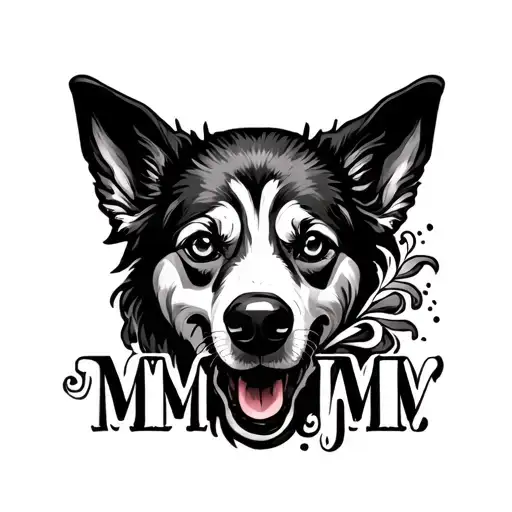 Waves Sun Dog Kids Initials Mbm Atm And Husband Jjm