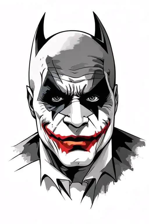 Batman Joker Face