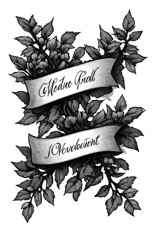 Tree Branches With Names Incorporated