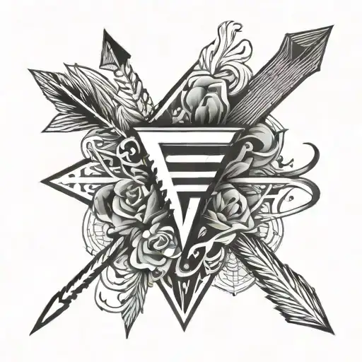 Arrow With Tafa Written