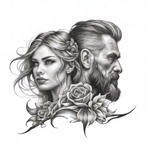 Tattoo For Father And Daughter That Represents Strength