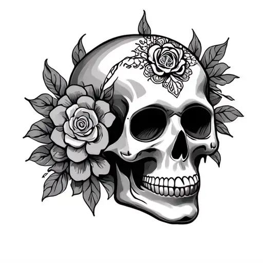 Nautical Sugar Skull