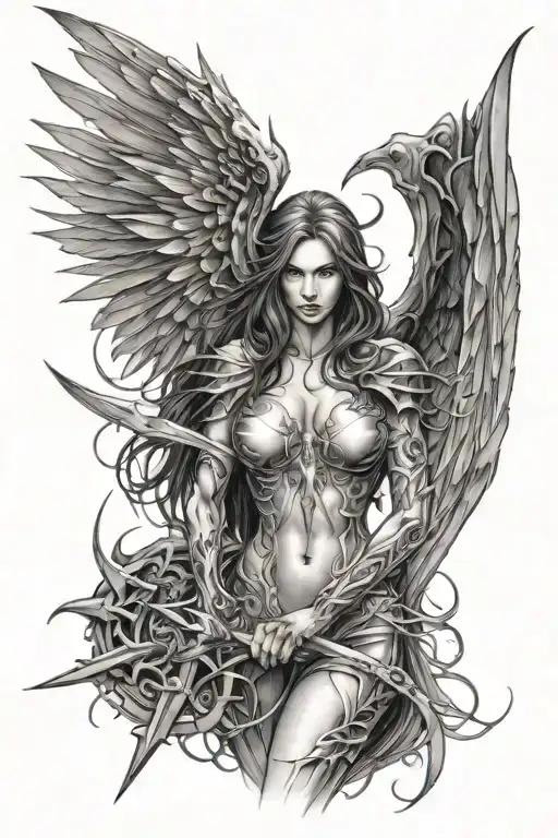 Good Vs Evil Witchblade Angel