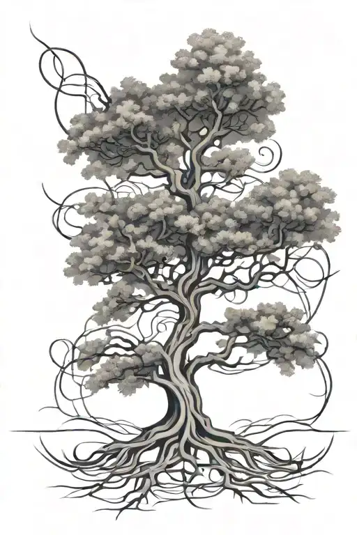 Cyber Sigilism Tree Growing