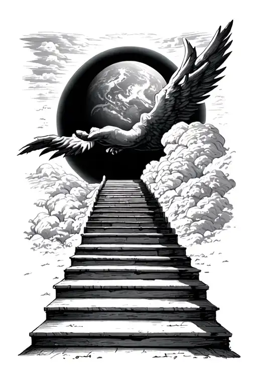 Stairway To Heaven From Earth