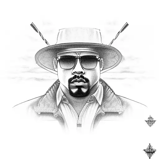 Cholo Low Rider Gangster Fine Line Religious