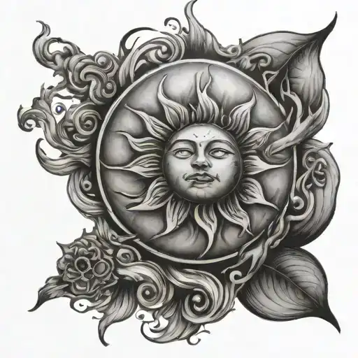 A Sun Mixed With Smoke