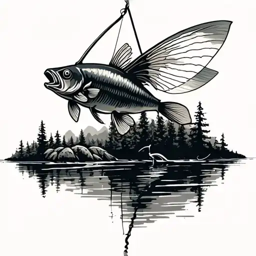 Archery Hunting Fly Fishing Forest Creek