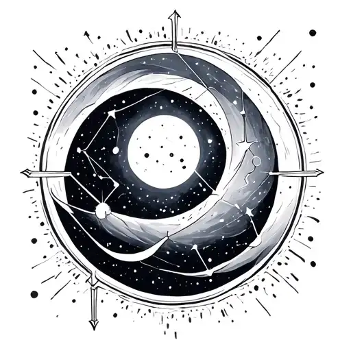 Aquarius Constellation Reflecting