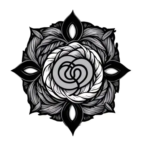 National Adoption Symbol Intertwined