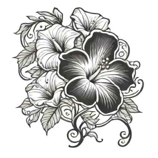 Elegant Morning Glory Vine