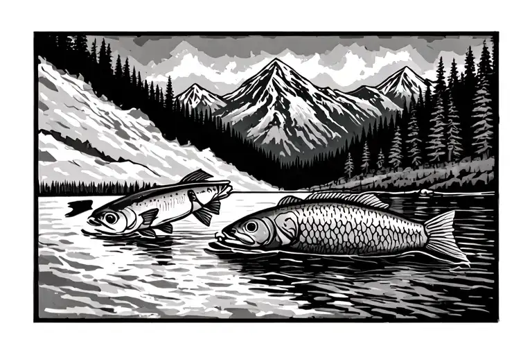 A Patchwork That Symbolizes The Peace I Find Fly Fishing In The Mountains