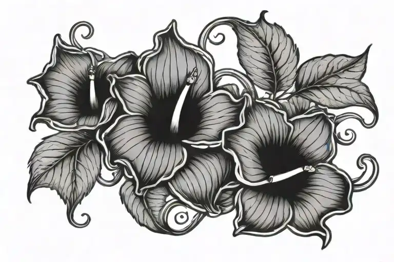 Bloody Morning Glory Vine