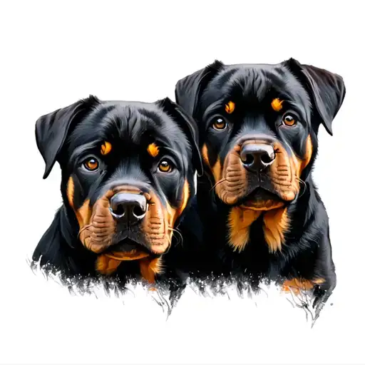 2 Rottweiler