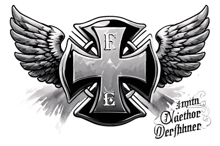 Firefighter Maltese Cross