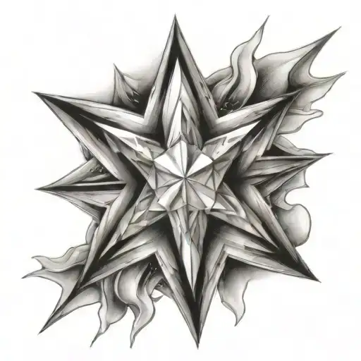 Diamond Crystal Star