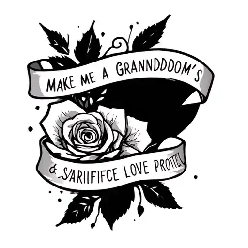 Make Me A Tattoo Unique Minimalist Tattoo Defining Grandmoms Love Sacrifice And Protection