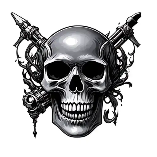 Heavy Metal Skull