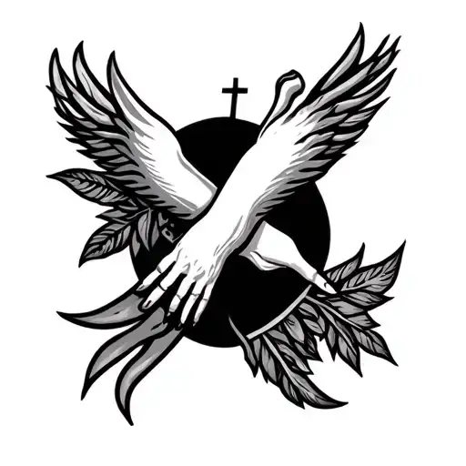 Simple Religious Forearm