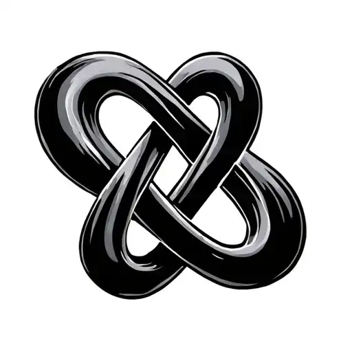 444 Infinity Symbol Merging