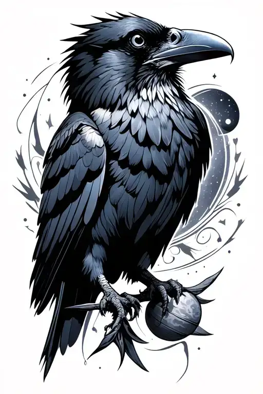 Raven And Space