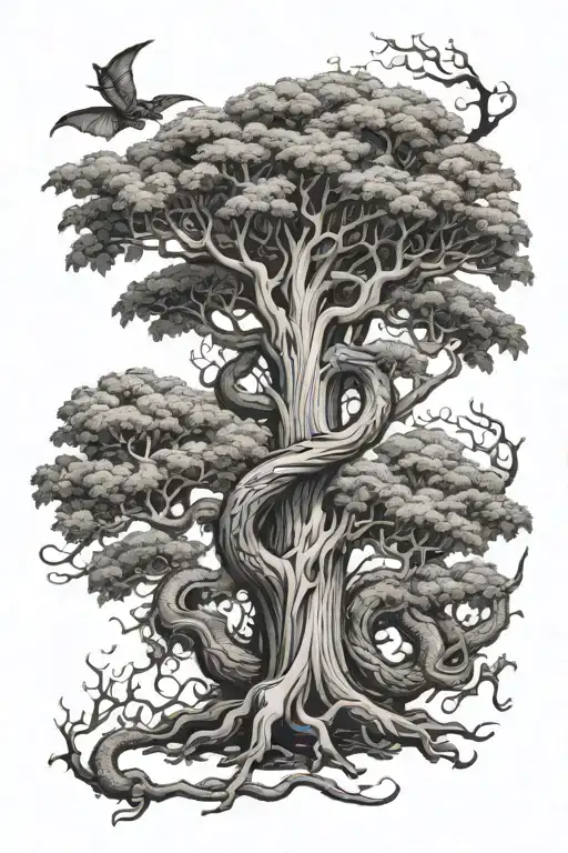 Money Tree And Dragon