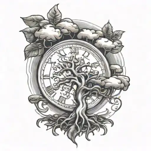 Time Is Money Tree Growing