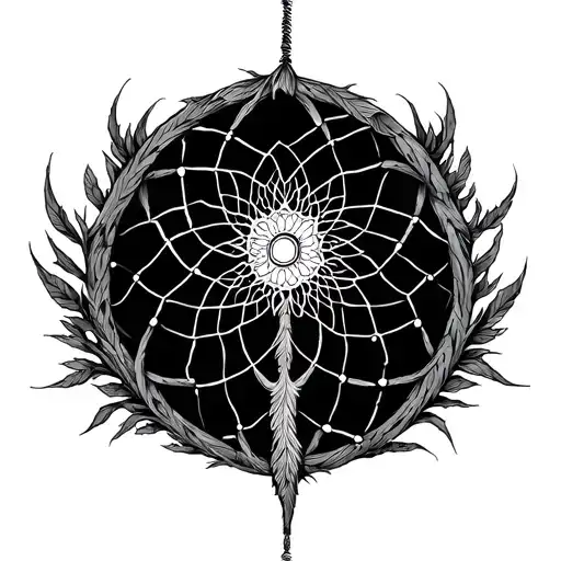 Dream Catcher Yggdrasil Tree