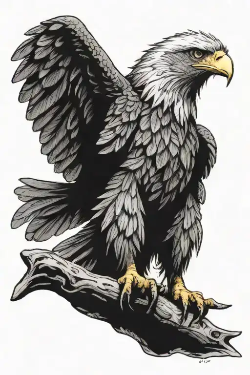 Eagle Perched