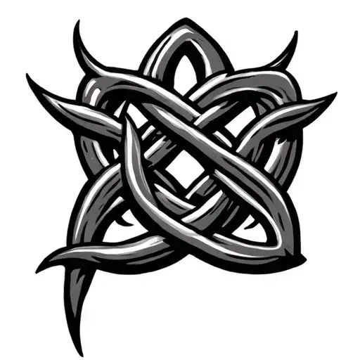 Celtic Father's Knot Intertwined