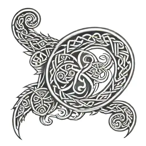 Celtic Viking Arm Sleeve