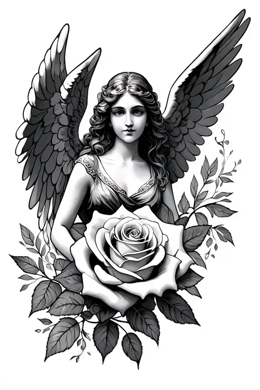 Rose And Angel