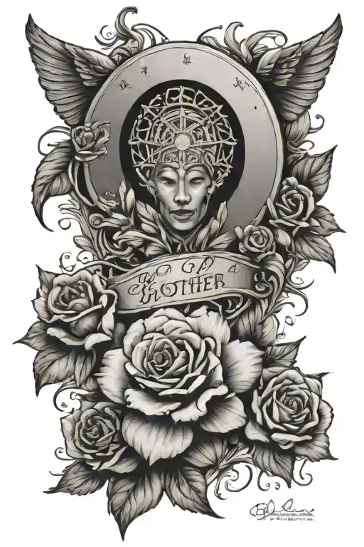 Simple Memorial For Brother