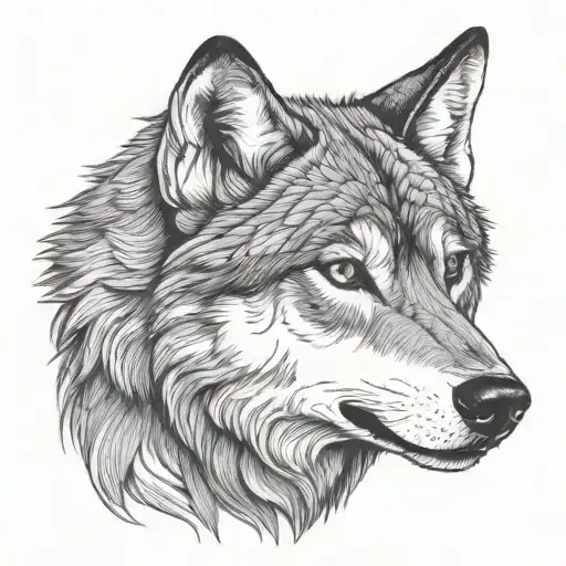 Wolf Looking Forward