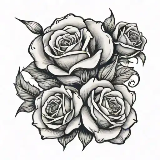 G And Rose Surrounded