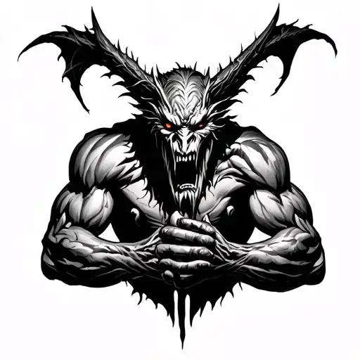 God Killing Demon Holding