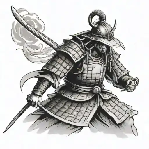 Samurai Warrior Standing