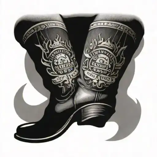 Beer Can In A Cowboy Boot