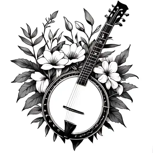 Native Australian Flora Surrounding Banjo